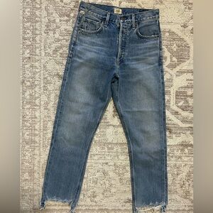 Citizens of Humanity women’s Charolette crop high rise jeans